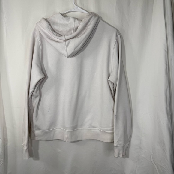 Adidas Woman’s White Pullover Hoodie With Embroidery Detailing — Size XL - Picture 11 of 11